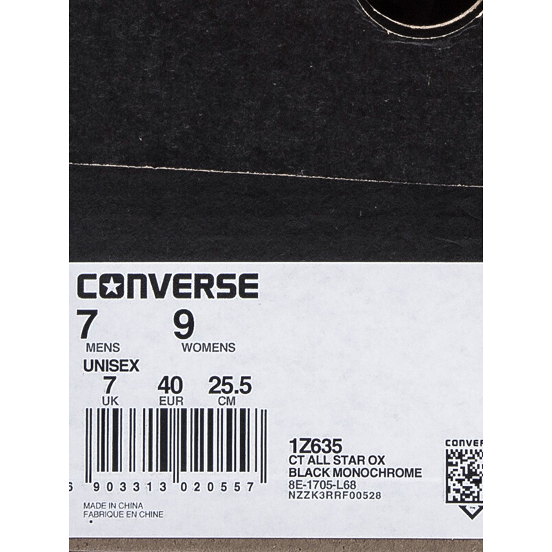 Converse 匡威 中性 经典休闲 休闲鞋 1Z635