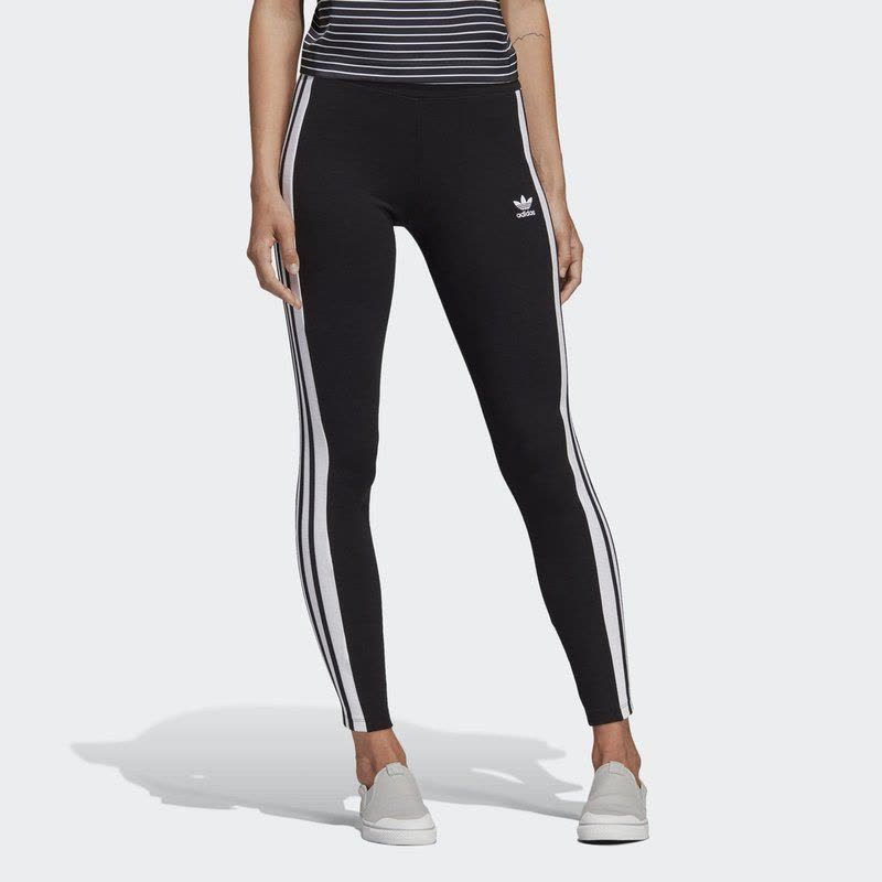 阿迪达斯adidas三叶TIGHTS女子绑腿裤DU9877图片