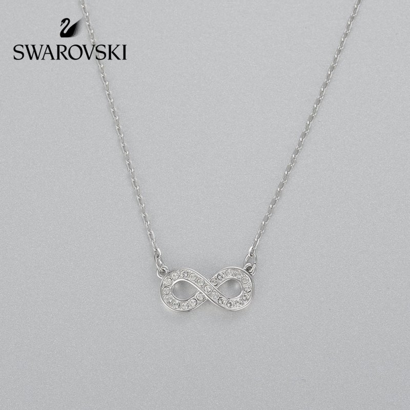 SWAROVSKI施华洛世奇Infinity优雅无限爱水晶项链 人造水晶 送恋人 女士5358777
