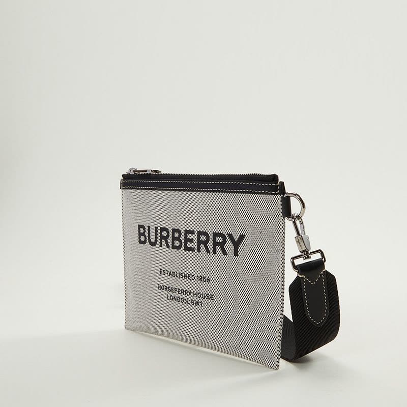 BURBERRY Horseferry 印花手拿斜挎包 8038255图片