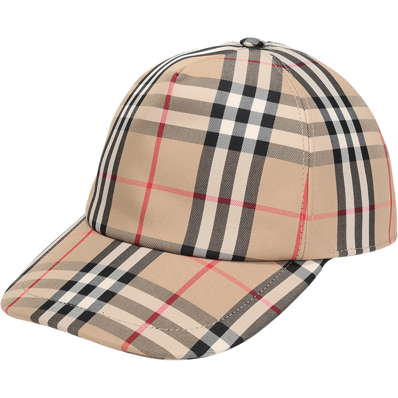 burberry博柏利男女通用款织物帽子棒球帽80269291