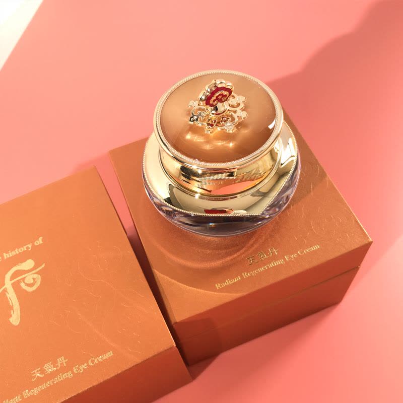 whoo后天气丹花献光彩紧颜眼霜25ml紧致滋润淡纹 效期24.11图片