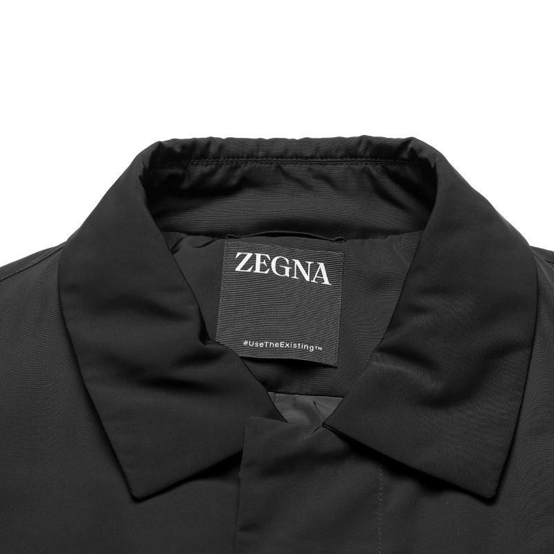 杰尼亚 ZEGNA 男士薄款棉服大衣外套UATB1 A414