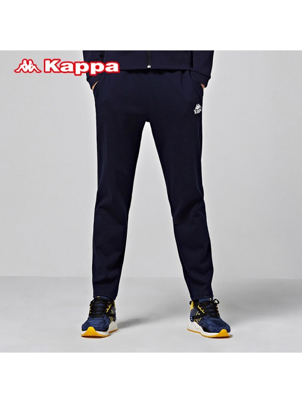KAPPA卡帕男运动长裤休闲裤卫裤纯色小脚裤|K0852AK03-990/888