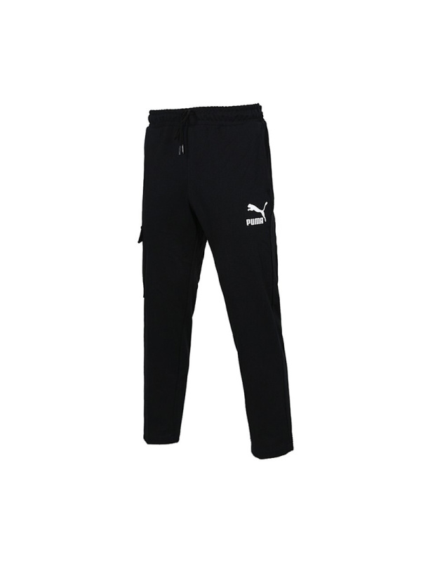 PUMA彪马男裤裤子休闲运动裤跑步九分裤579186-01