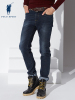 POLO SPORT 牛仔裤男秋冬直筒商务休闲男装修身型长裤简约舒适