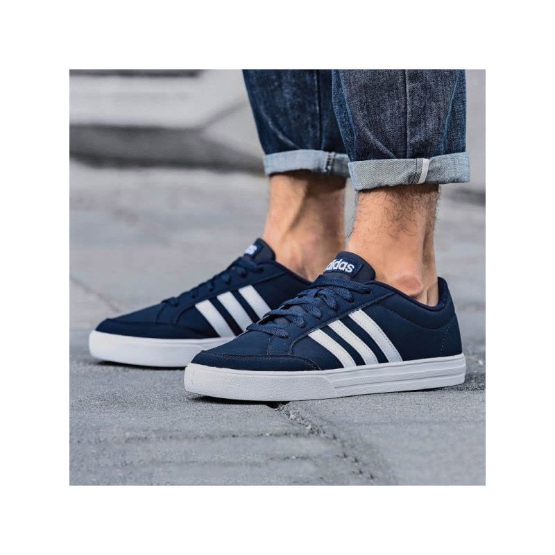 adidas阿迪达斯男子板鞋透气耐磨休闲运动鞋-BB9673图片