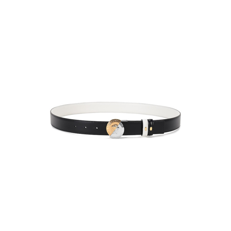 VERSACE 范思哲 男士 牛皮板扣式双面皮带腰带礼盒 DCU8330 DVTPH