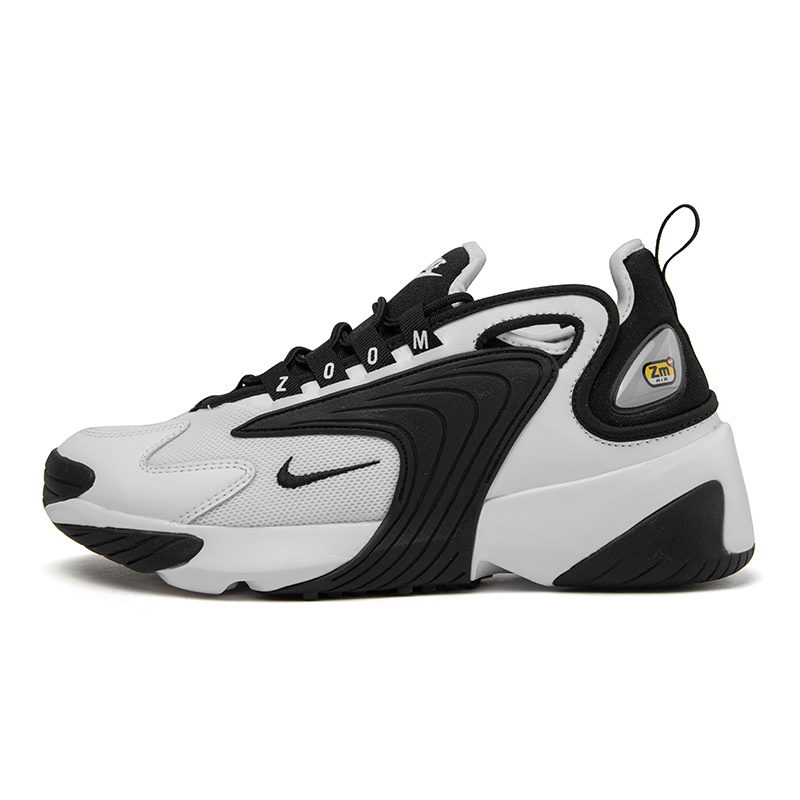 nike耐克 2019 zoom 2k女子运动鞋 黑白复刻鞋跑步休闲鞋 ao0354