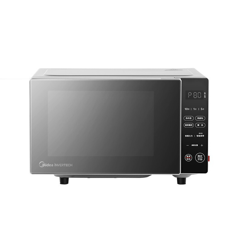 美的midea家用多功能微波炉20l微烤一体机智能解冻大平板均匀加热pc20