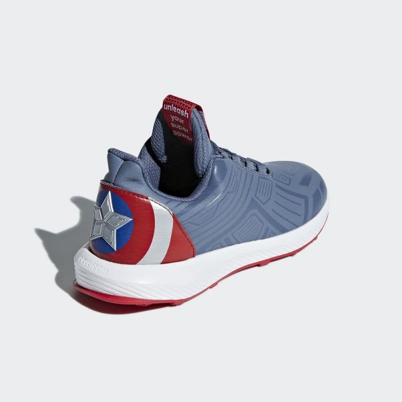adidasRapidaRunAvengers小童跑步儿童鞋AH2431图片