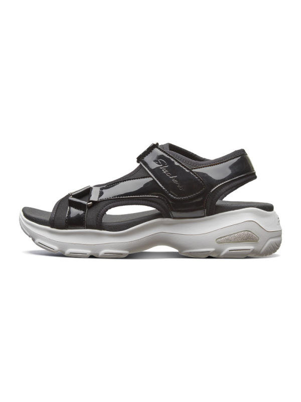Skechers DLITES WOMEN系列女士休闲凉鞋-32381-BLK
