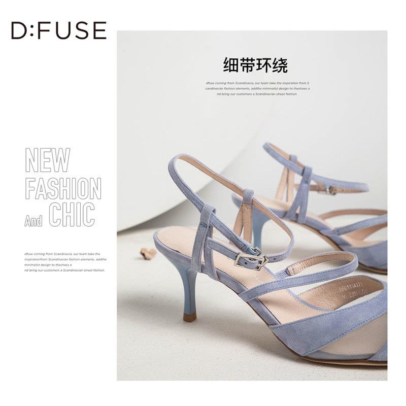 星期六(ST&SAT)旗下新款高跟优雅时装凉鞋女DF01114471图片