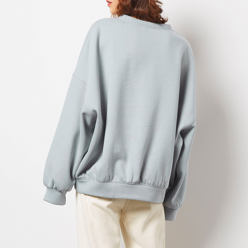 唐狮2019春季新款套头卫衣女韩版潮宽松上衣女圆领卫衣女oversize
