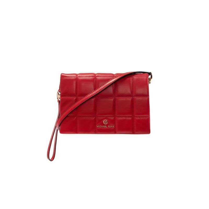 MICHAEL KORS 斜跨包 字母金属标 格纹皮 32H0GT9C5L图片