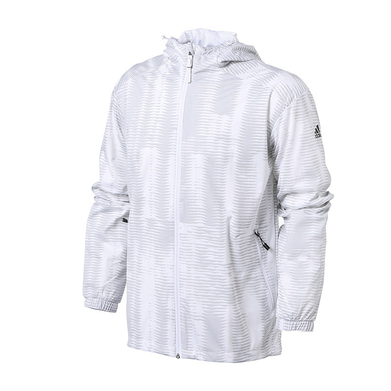adidas阿迪达斯男子外套夹克休闲运动服CE1692 S 白色