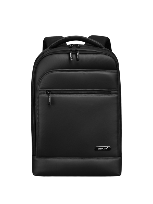 WEPLUS双肩包 日韩商务简约背包男电脑包15.6英寸笔记本书包