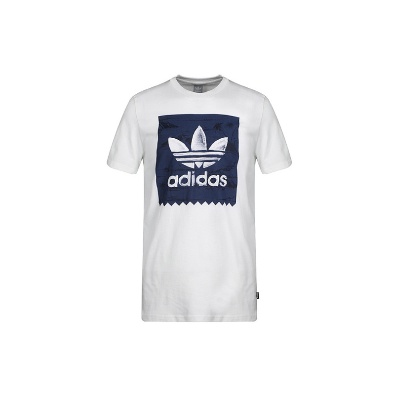 ADIDAS阿迪达斯三叶夏季男子运动舒适短袖T恤-CF3102