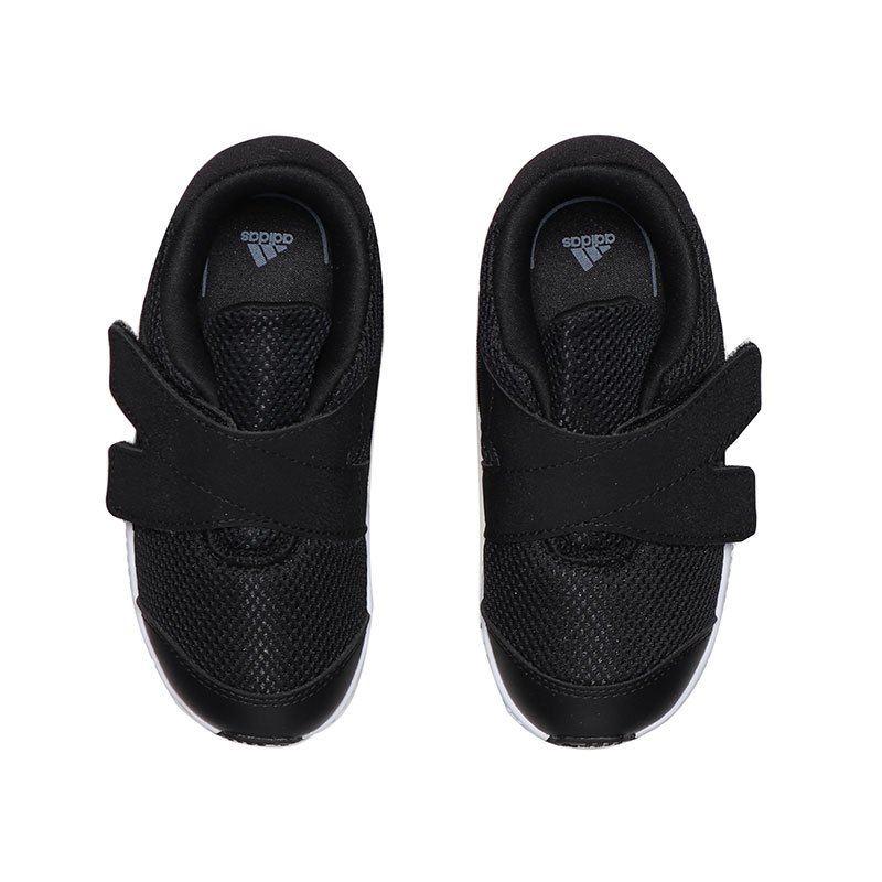 adidas阿迪达斯童鞋魔术贴休闲运动鞋B96231 B962311号黑色