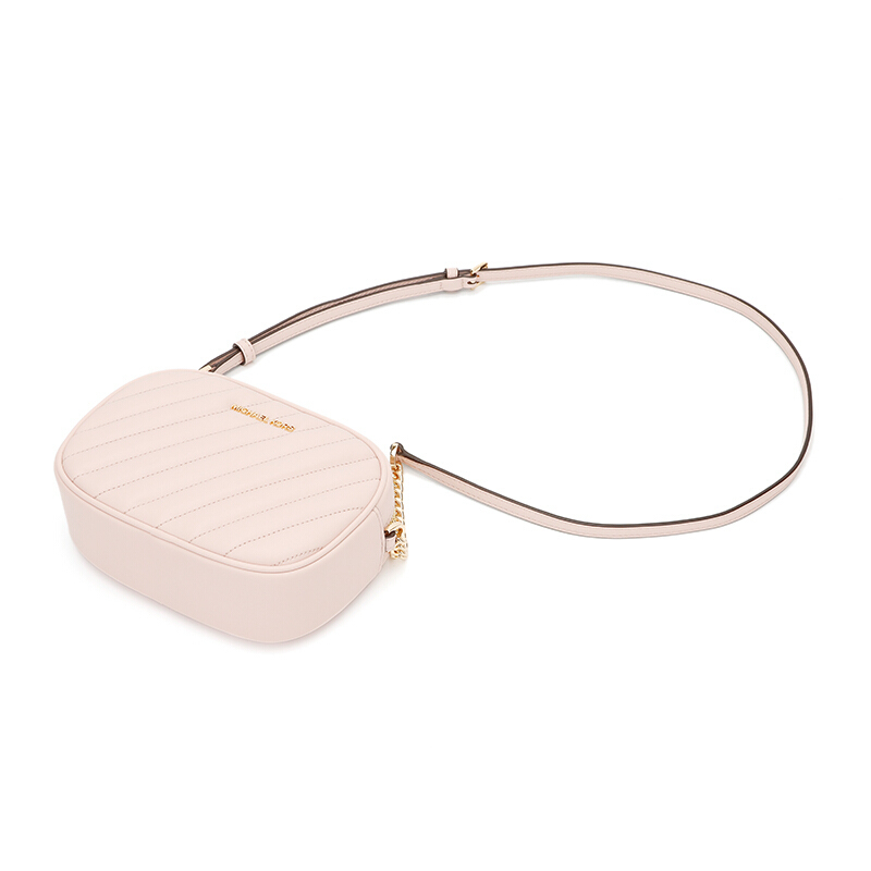 MICHAEL KORS MK 迈克·科尔斯 奢侈品 MK女包 ROSE系列粉色单肩斜挎相机包