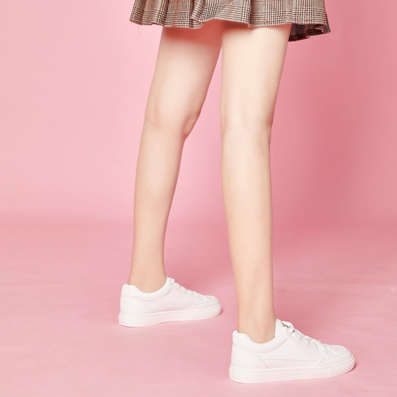 图思龙女款百搭简约韩版舒适休闲鞋女小白鞋秋季女鞋