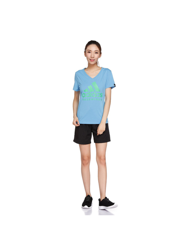 阿迪达斯adidas武道系列女装短袖T恤-ADICTTW-BUGN