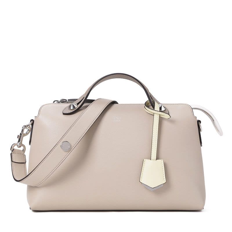 FENDI/芬迪 女包BY THE WAY拼色中号手拎斜挎包 8BL124图片