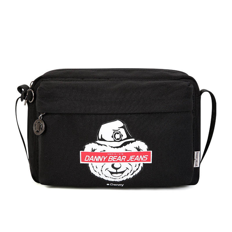 丹尼熊(Danny Bear)斜挎包小包男女包新品夏日户外休闲布包