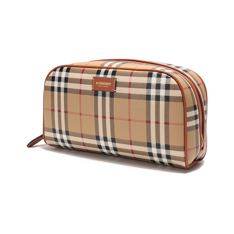 博柏利burberry女款手拿包旅行收纳袋洗漱包化妆包8067158