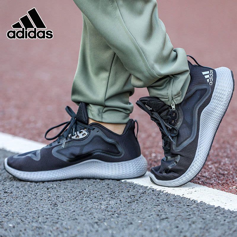 Adidas阿迪达斯2020秋季新款男子运动鞋低帮轻便透气跑步鞋EH3376图片