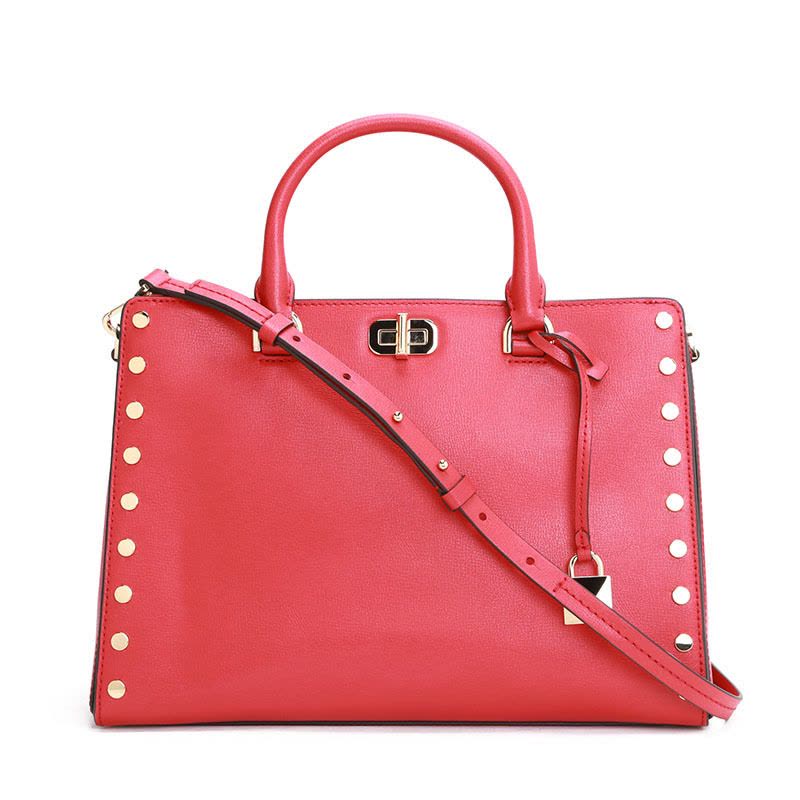 Michael Kors/迈克·科尔斯 女士铆钉装饰旋扣手拎斜挎包30T7GYFS3L图片