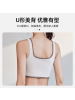高弹拼色镶边运动内衣聚拢显胸大收副乳防震速干瑜伽文胸