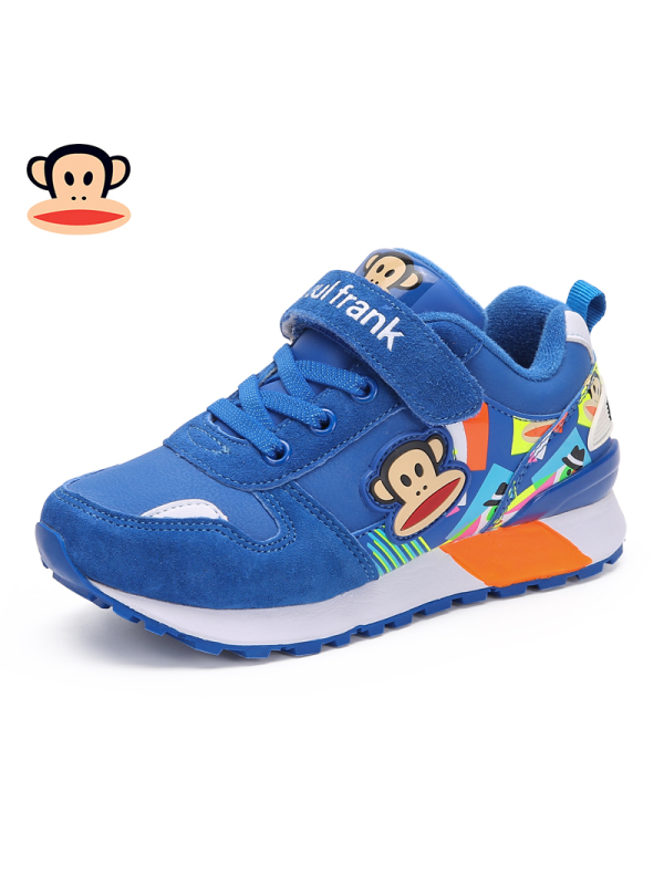 大嘴猴童鞋男童棉鞋2018秋冬季保暖二棉鞋子潮跑步鞋女运动鞋