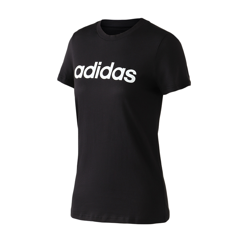 【自营】阿迪达斯女服短袖T恤logo休闲运动服DP2361