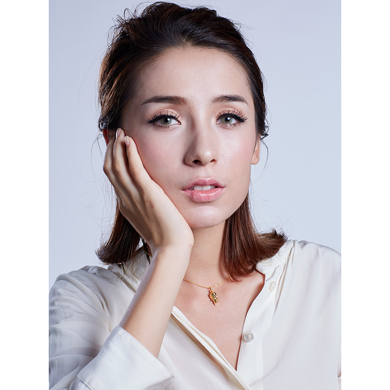 东祥黄金吊坠男女足金佛吊坠米兰金萌佛系列释迦牟尼瑜伽黄金吊坠