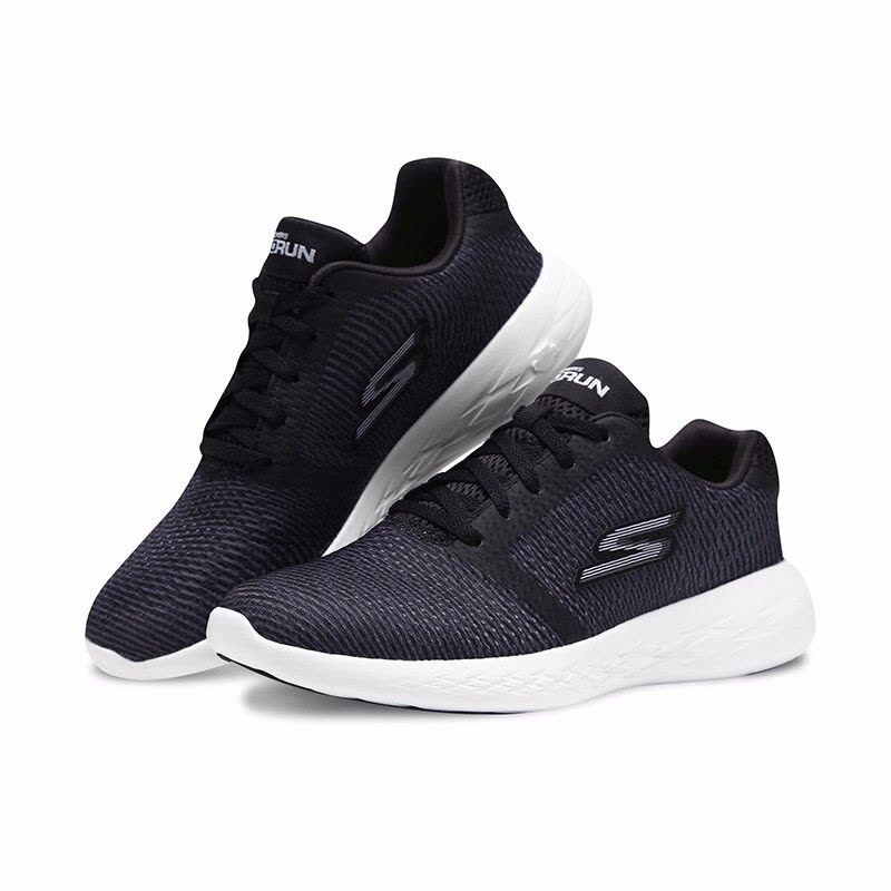 Skechers/斯凯奇跑步鞋女鞋针织鞋休闲鞋系带透气15068图片
