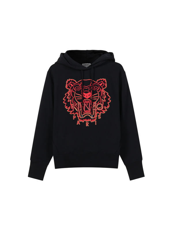 KENZO 高田贤三 女士棉质连帽卫衣运动衫FC5 2SW871 CMB