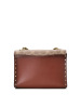 COACH PARKER 18山茶花铆钉边饰单肩包30592 17.5x14x7CM牛皮革\PVC