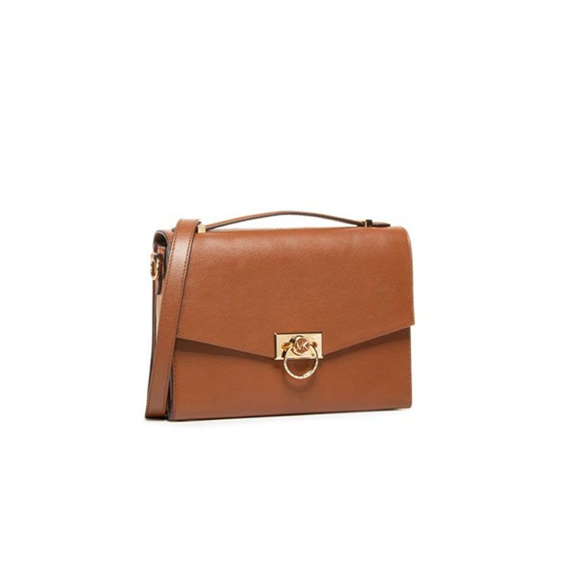 MICHAEL KORS 口盖包 MK圆环标 光面皮 30F0G1HM2L图片