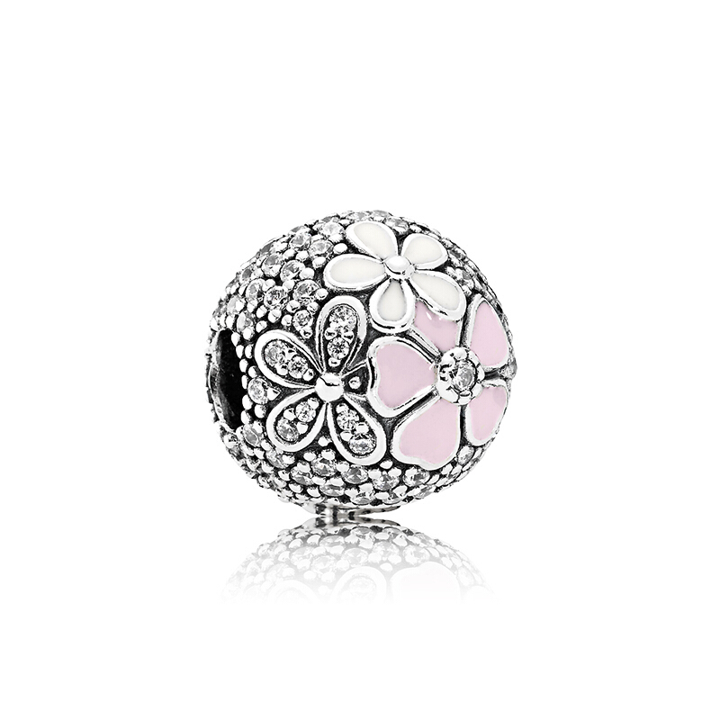PANDORA潘多拉成品手链 时尚雏菊花语 925银时尚串珠成品手链 ZH-014