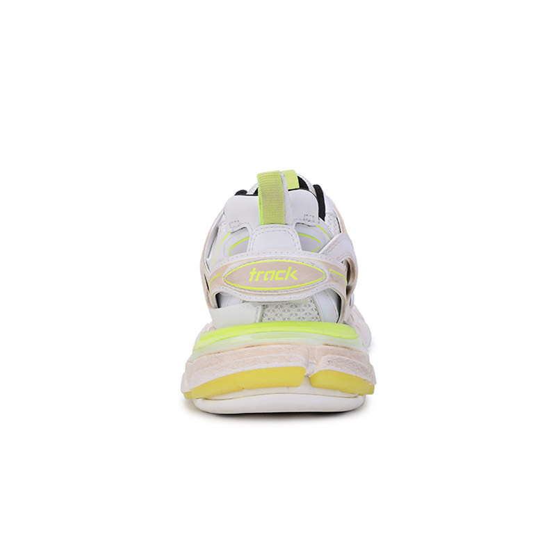 BALENCIAGA 巴黎世家 女士TRACK系列做旧风格系带休闲运动鞋老爹鞋厚底鞋脏脏鞋 542436 W1GC3