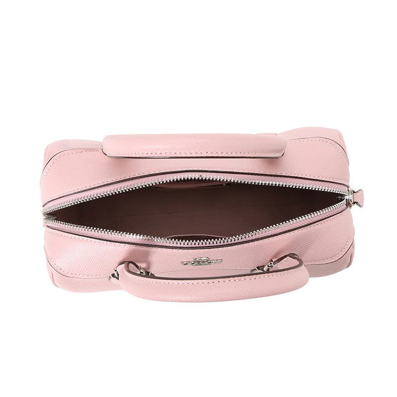 蔻驰 COACH BENNETT 波士顿包 字母马车标粒面皮 女士手提包斜挎包 F32202金扣图片