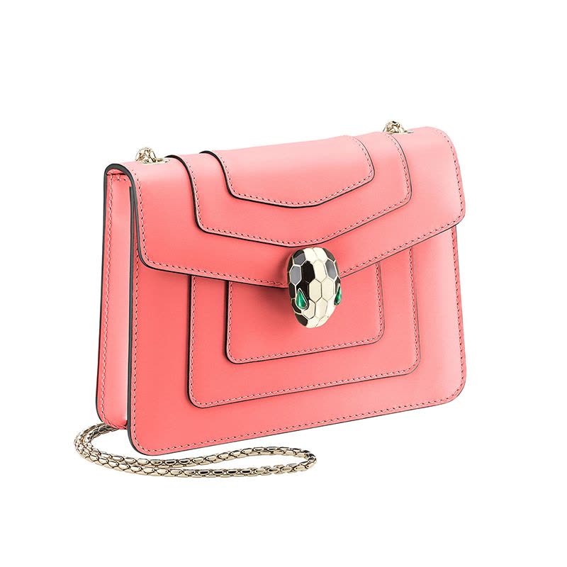 【预定】BVLGARI宝格丽 SERPENTI FOREVER 经典蛇头单肩包 20*14*4.5CM图片