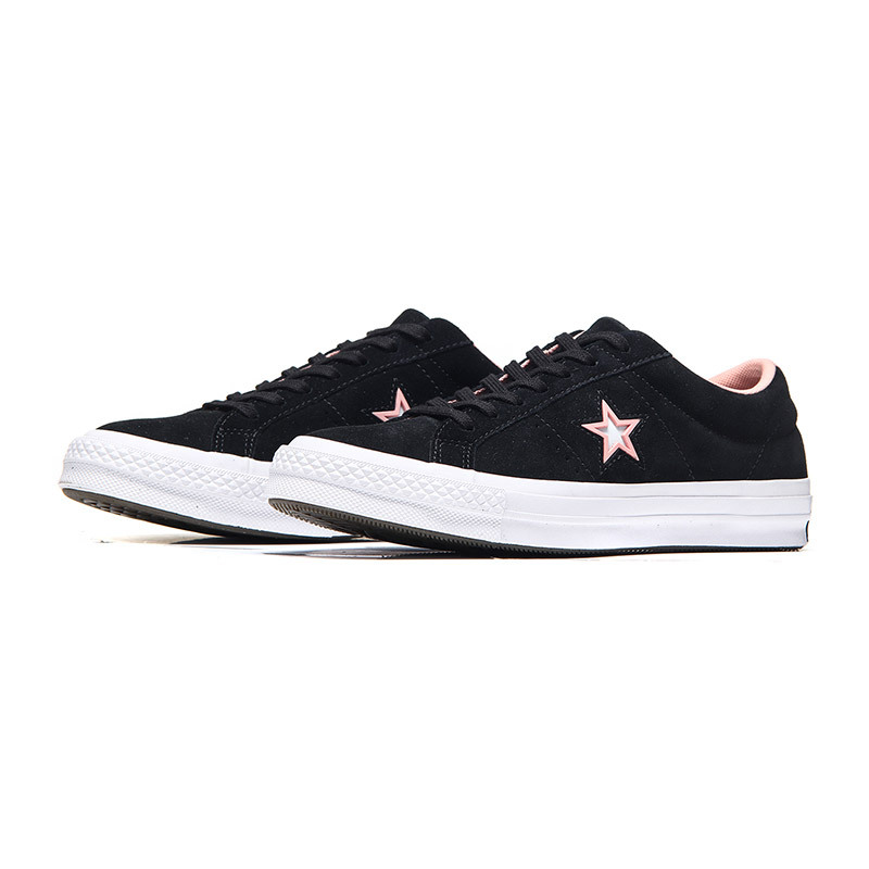 【自营】CONVERSE匡威男女板鞋One Star低帮运动休闲鞋 159734C 159734C黑色
