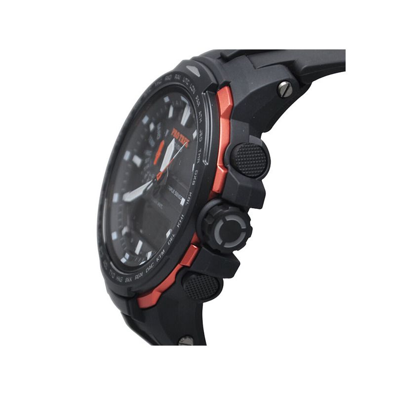 casio卡西欧石英表男protrek系列日韩品牌运动休闲男士表prw6100y1pr