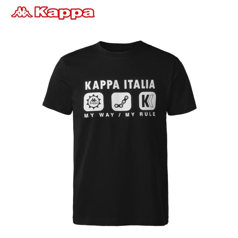 Kappa卡帕男子短袖T恤半袖圆领套头衫年夏季|K0815TD74D图片
