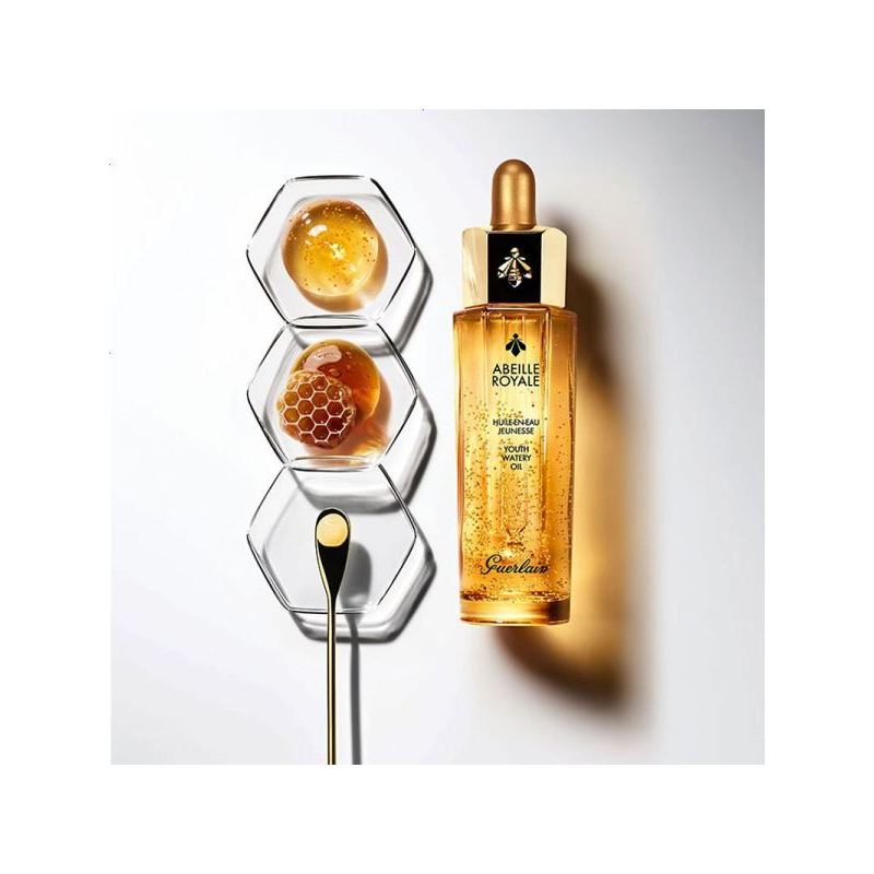 [国内专柜版正品保证]娇兰(GUERLAIN)帝皇蜂姿黄金复原蜜30ml+双效修护精华露30ml