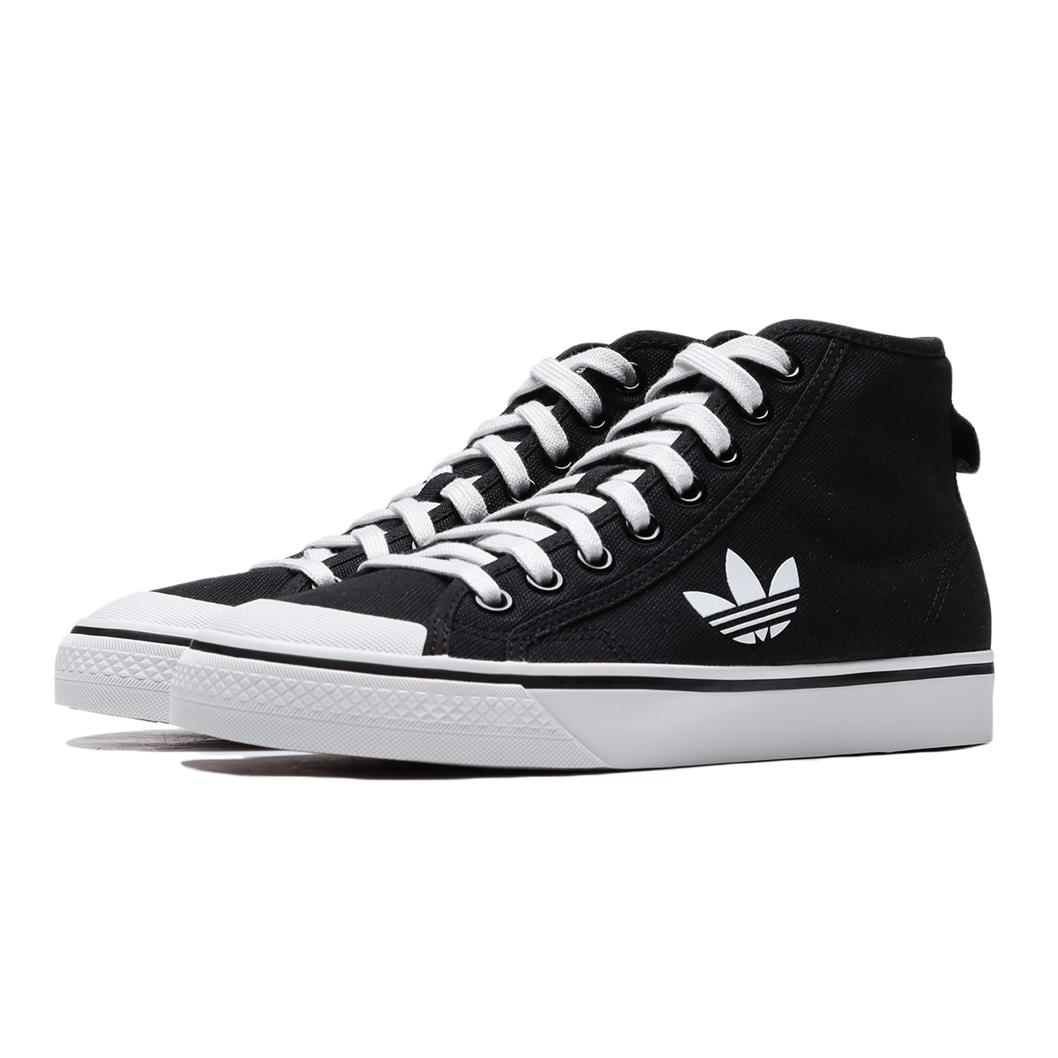 阿迪达斯三叶草男鞋板鞋nizzahi高帮休闲运动鞋fw8352参数