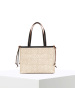 预售 罗意威LOEWE Anagram 亚麻和牛皮革 Cushion Tote 手袋 女士手提包 A612B90X14