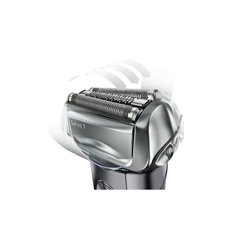 博朗（BRAUN）电动剃须刀7系7893ps礼盒装智能声波三刀头全身水洗干湿两用德国进口闪充